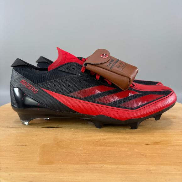 Adidas x Marvel Adizero Electric 'Deadpool' Men’s Size 12 Football Cleats Red - Picture 1 of 9